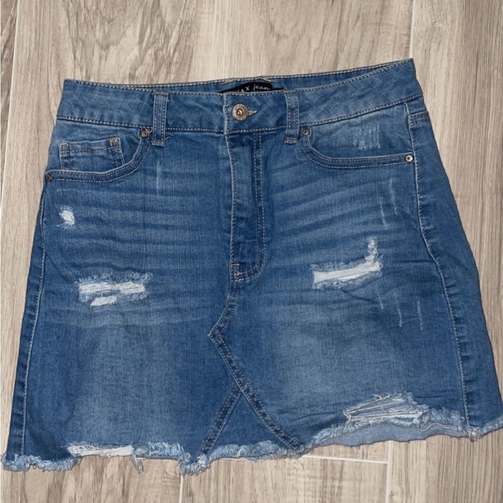 Jean skirt size M